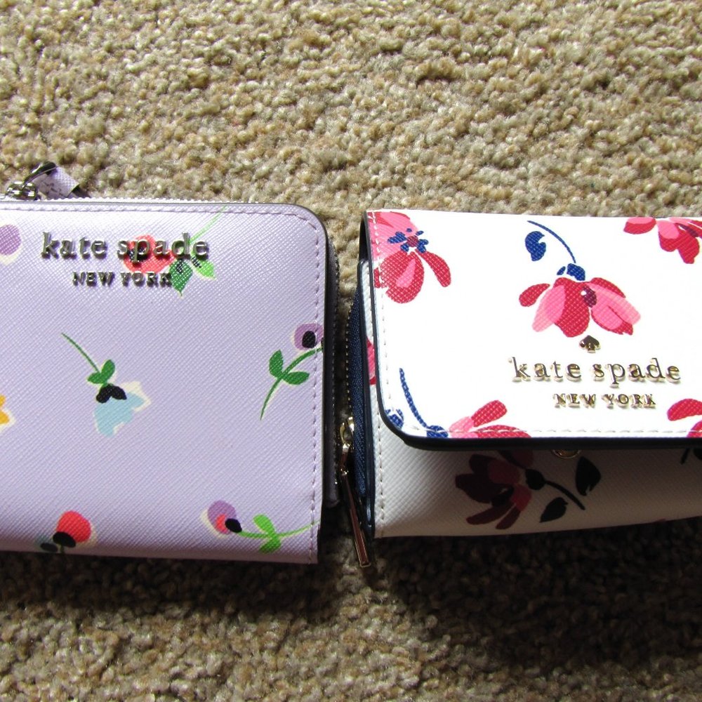 kate spade Floral Wallet Bundle